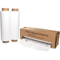 Honeycomb Packing Paper Set, 15.25" x 300', White Honeycomb Packing Paper Set, 15.25" x 300', White